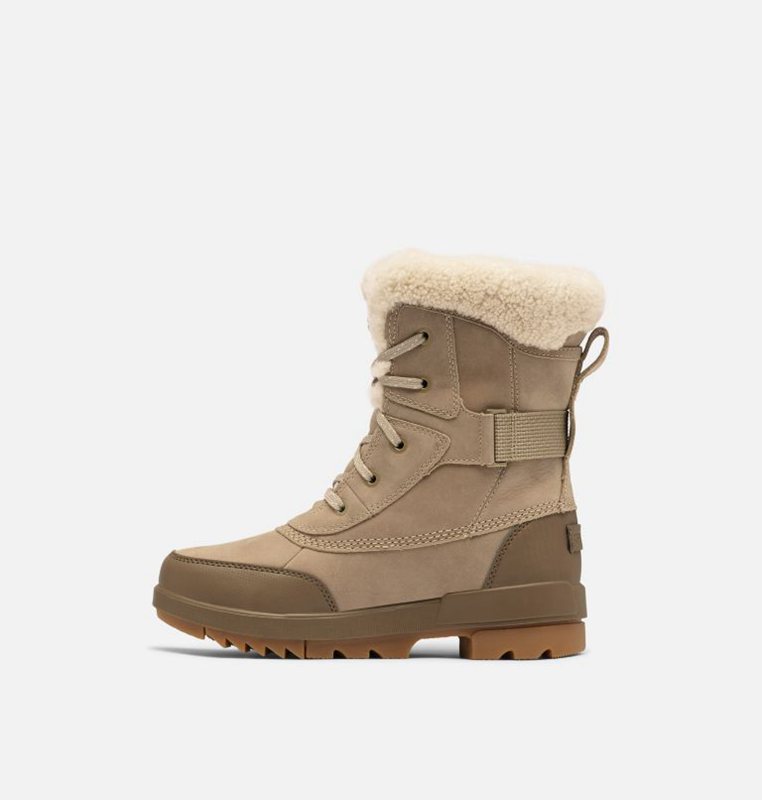 Womens Snow Boots Brown - Sorel Tivoli™ IV Parc Mid - 204-RIDSJT